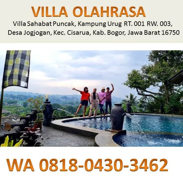 daftar villa di cisarua