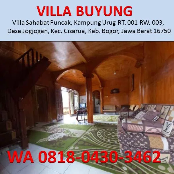 harga villa cisarua puncak bogor