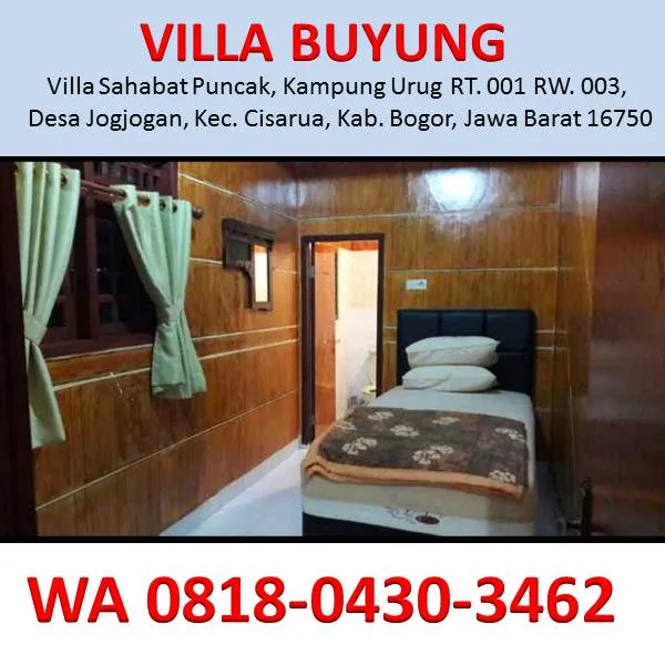 harga villa puncak cisarua