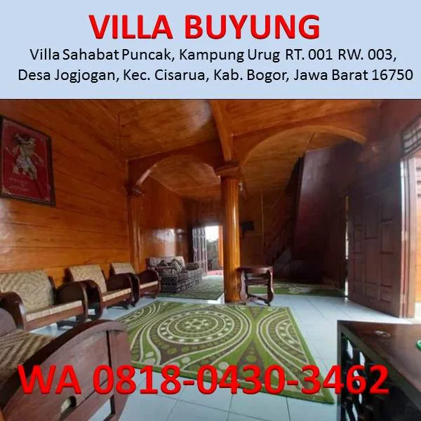 sewa villa cisarua puncak