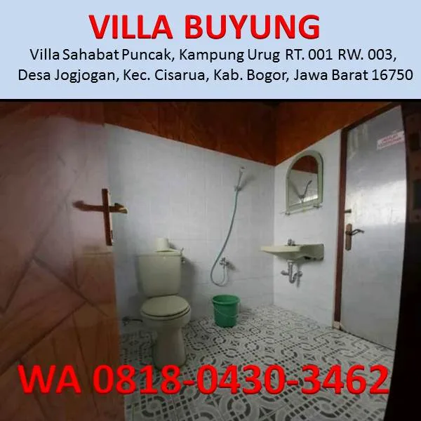 sewa villa puncak cisarua bogor