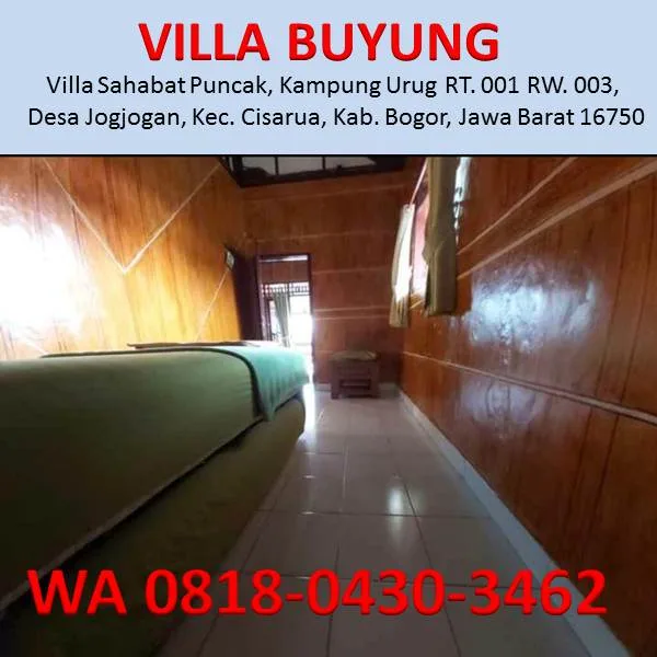 sewa villa puncak safari cisarua