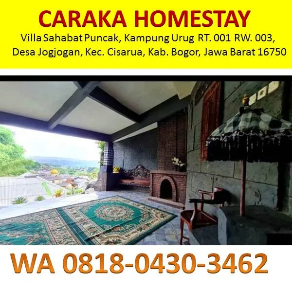 villa daerah puncak cisarua