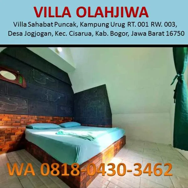 villa private pool cisarua